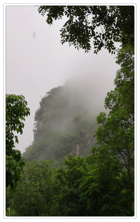 Cloud-covered Hill