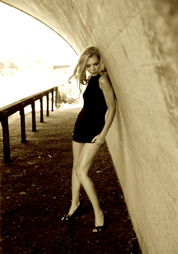 Emily under the bridge