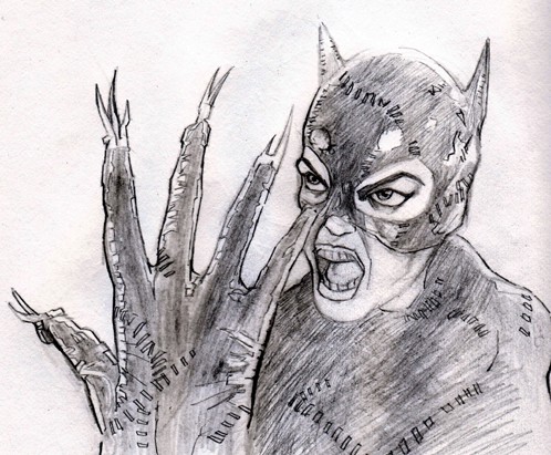 CATWOMAN (paused tv study)