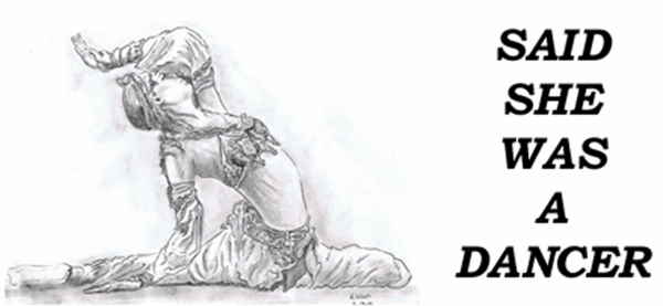 Said she was a dancer (mug design)
