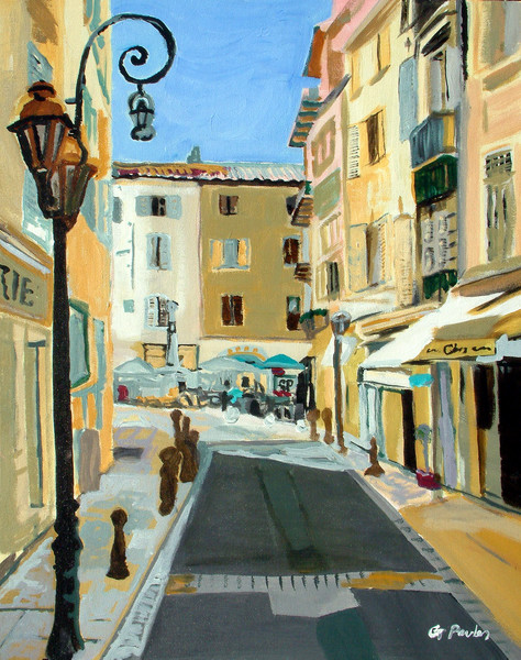 Antibes Street Scene