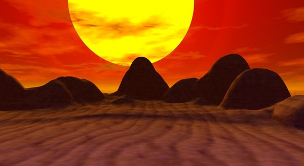 Scorching Desert