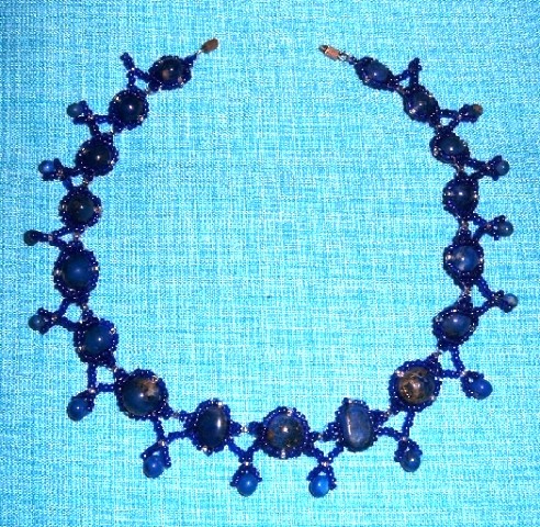 Lapis-lazur necklace