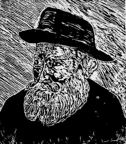 rebbe/woodcut