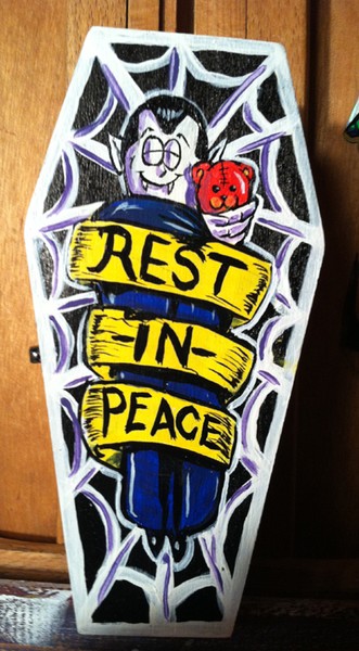 Rest In Peace Coffin