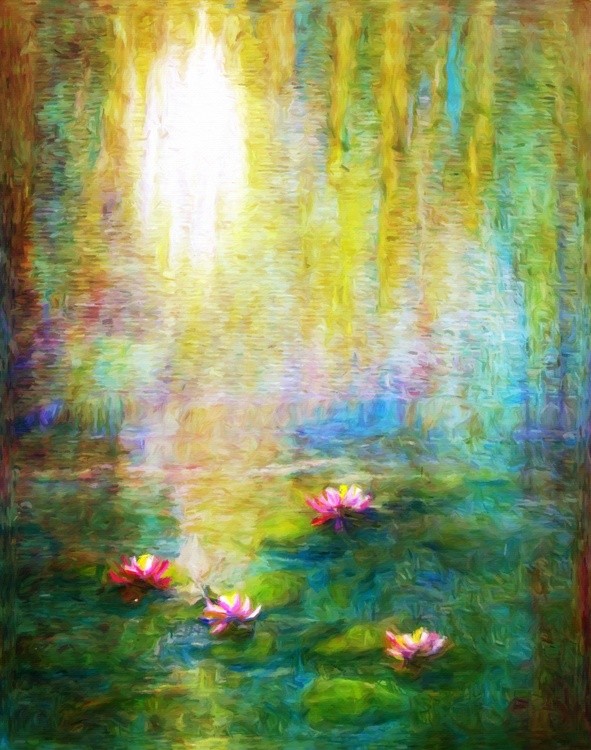 Impression of Water Lilies