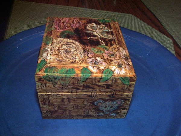 wood burn