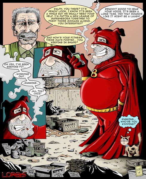 LORBS Comic Book Page