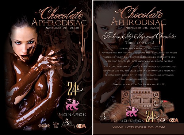 Hip Hop Chocolate Promo for 24K and Monarck