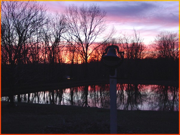 Winter Landscape Reflections