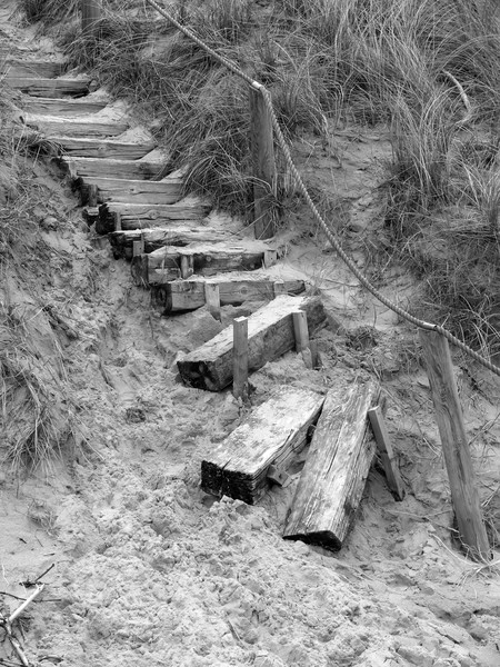 stairs and dunes