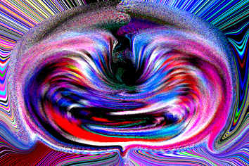 ALIEN DIGITAL ART PRINT