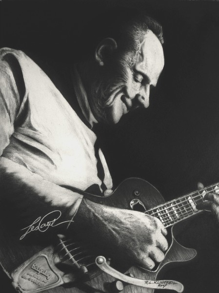 Les Paul by William Gottlieb