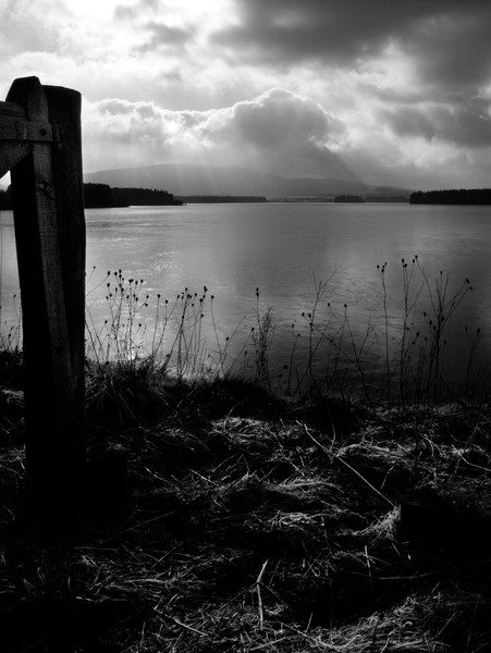 Light on Mount Lothian