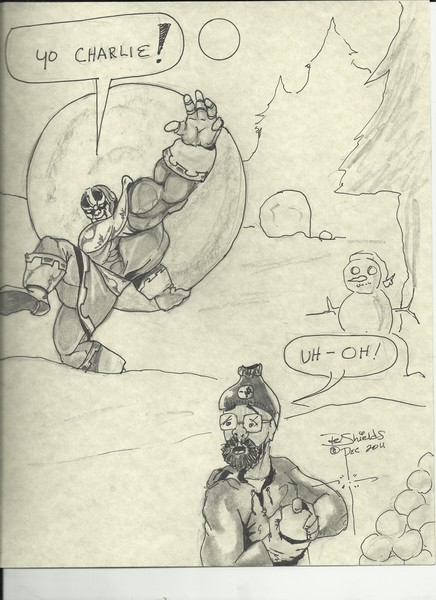 Snowball fight