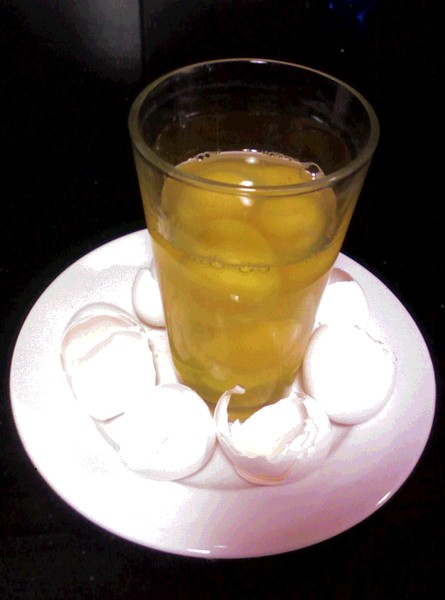 Eggs In A Glass