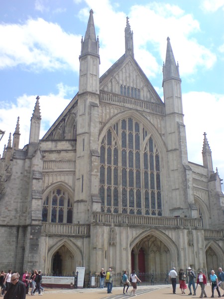 Winchester Cathedral - Entrance 