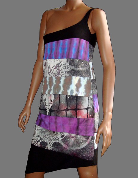 SC deconstructed cocktail dress