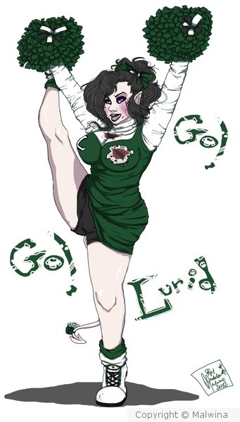 Cheerleader girl