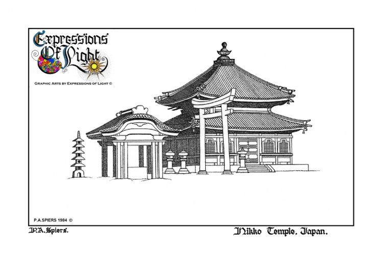 ExpoLight-Graphic-Arts-Nikko-Temple-Japan-1984-0001 (Pen-&-Ink-Mono-SP)