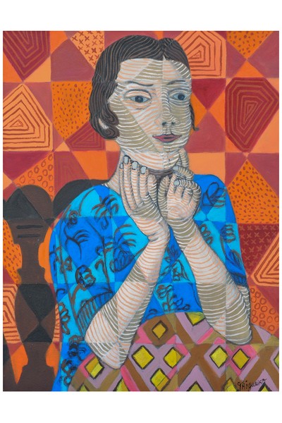 Mulher Sentada à Mesa