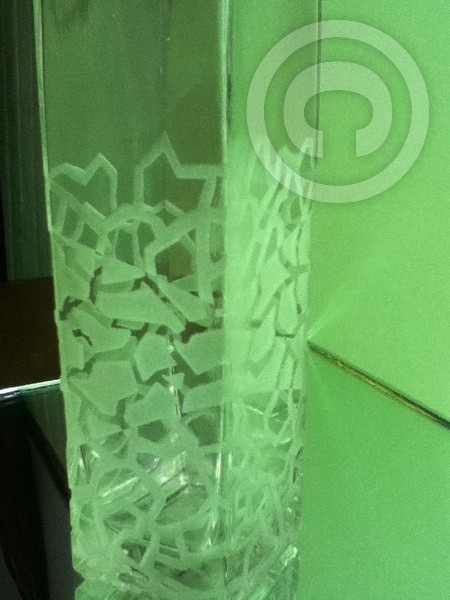 crackle vase
