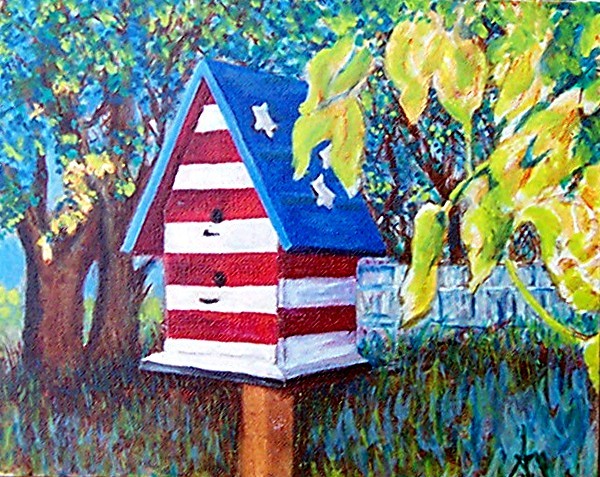 All American Birdhouse