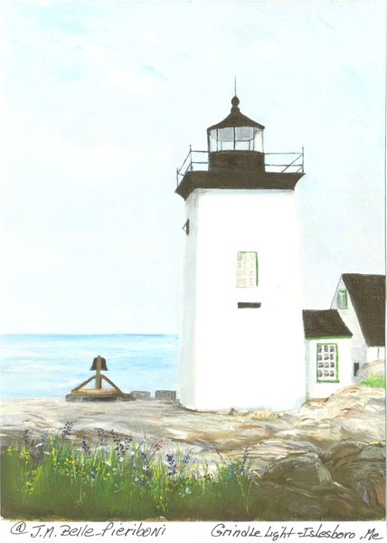 Grindle Light house Isleboro ME