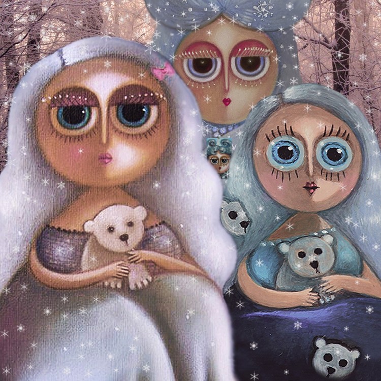 Three winter graces 
