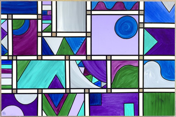 Purple Abstract 3