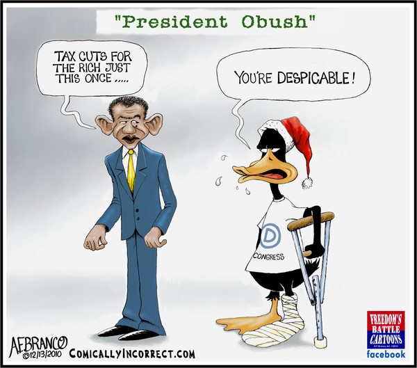 President Obush (Cartoon)