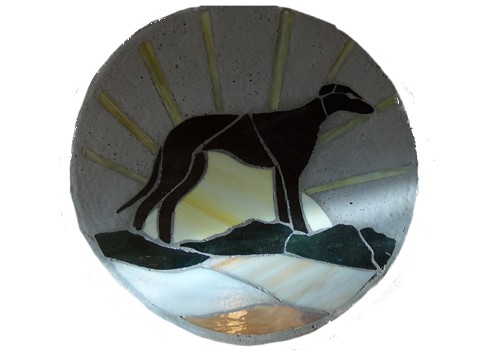 Stained Glass Stepping Stone