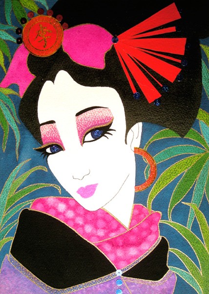 GEISHA PORTRAIT #8