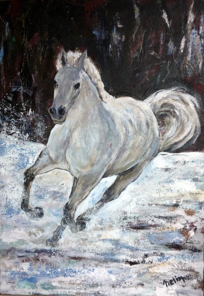 galloping..