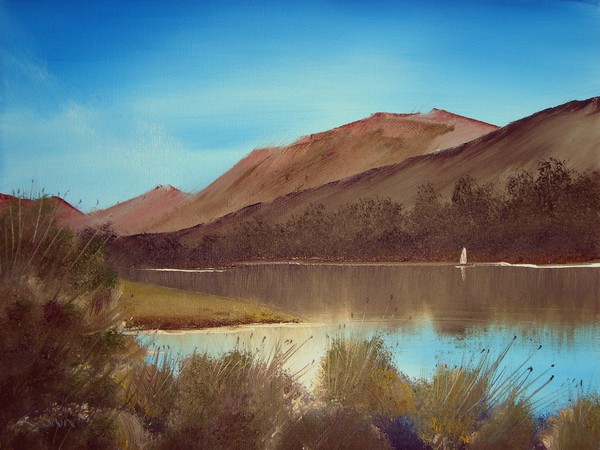 Sailing on Buttermere
