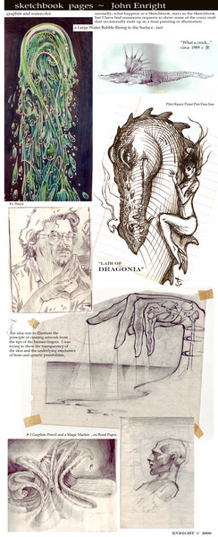sketchbook studies...