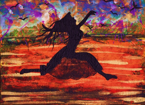 Silhouette of Joy