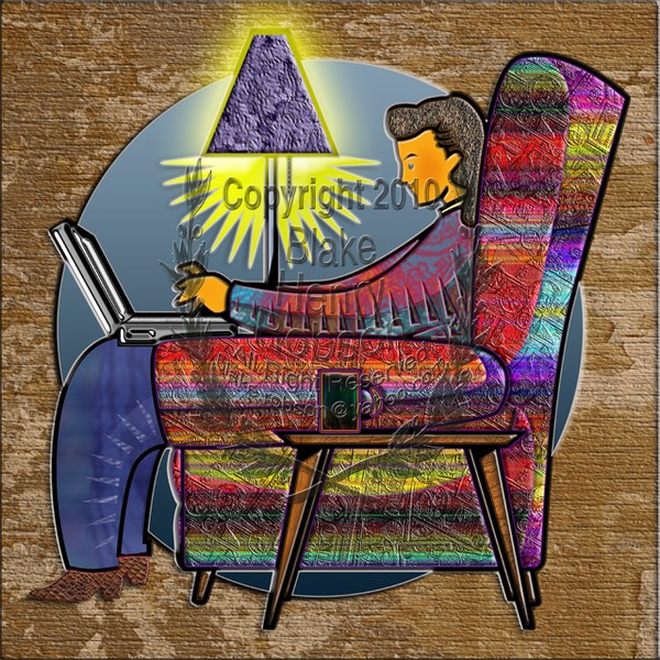 Lounging Laptop Computing
