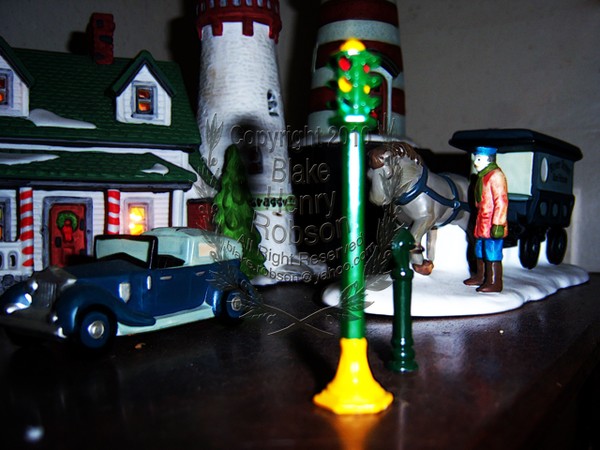 Department 56 Christmas Village Digital Art