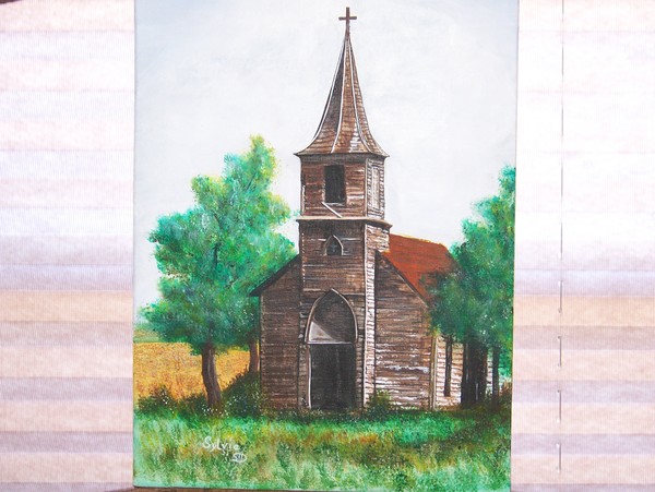 old wooden church