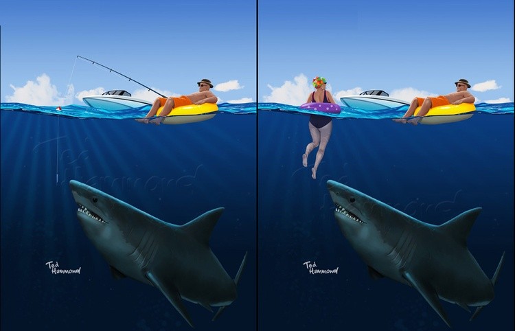 Never get out of the boat...