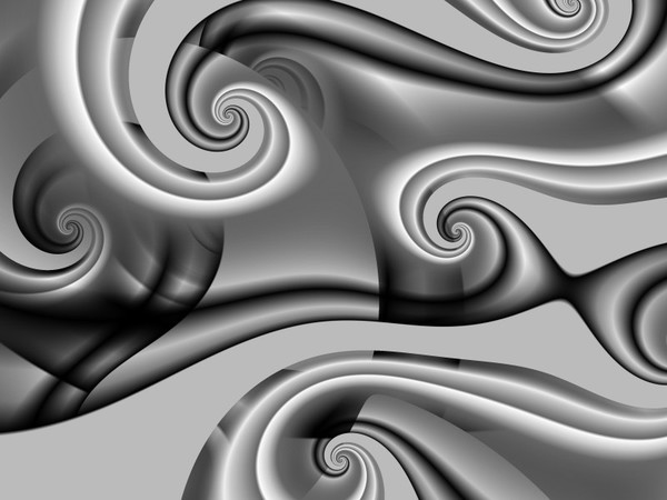 Spirals in Grey