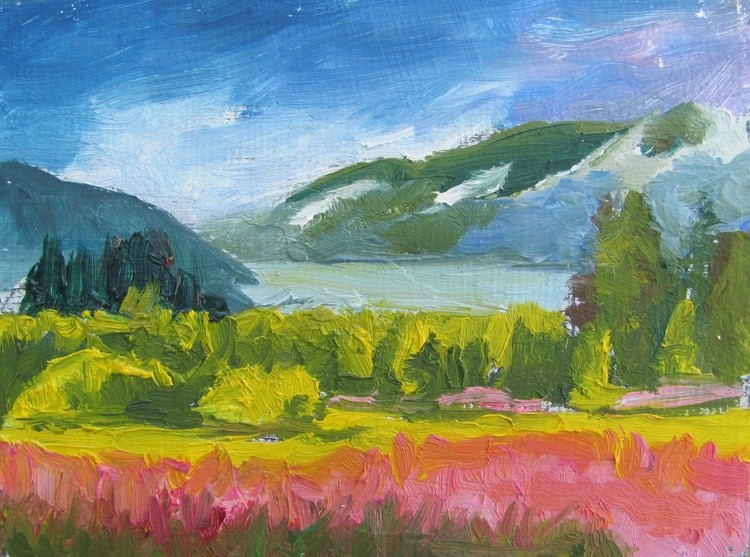 Colorful landscape