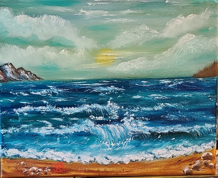 SEASCAPE  8X10 OIL