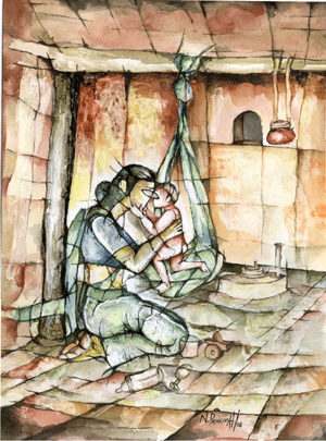 Mother and child