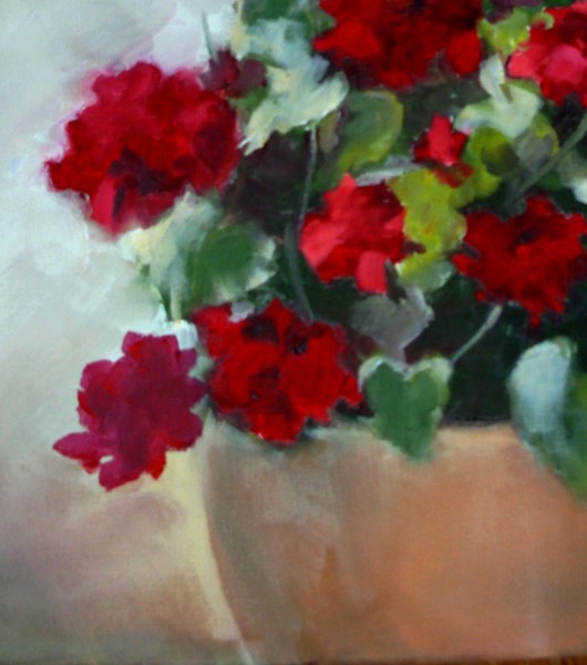 summer geraniums