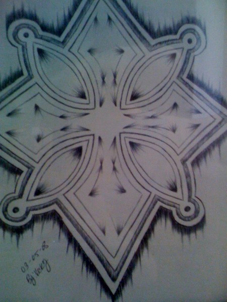 Black and White Cross