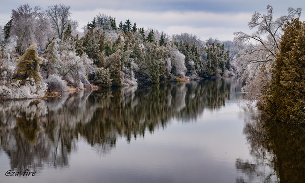 Elora after the Freezing Rain