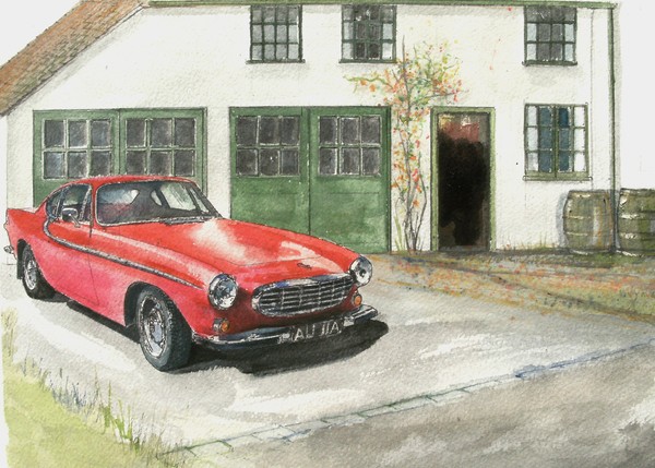 Car at the Cottage