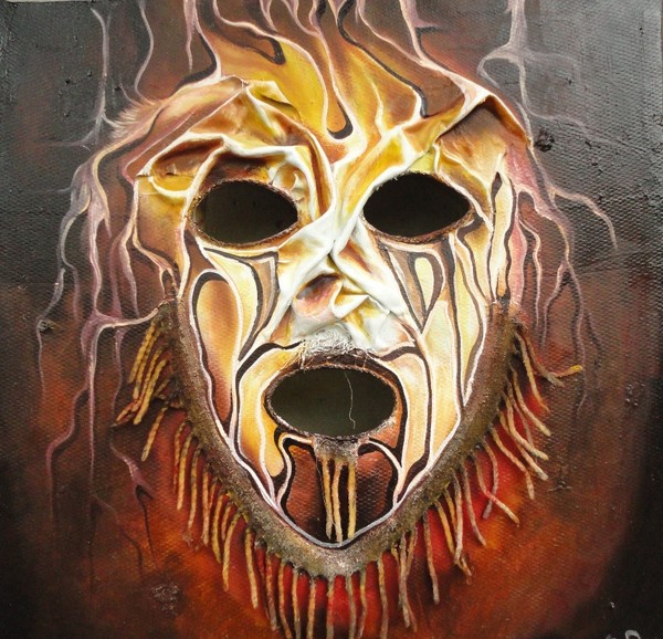 Golden mask